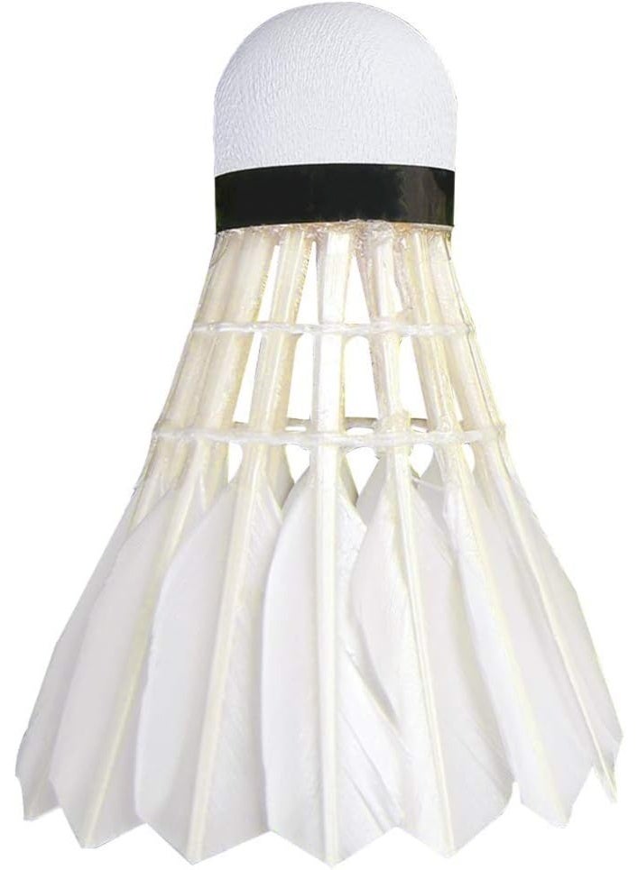 WISH W-11 Duck Feather Badminton Shuttlecocks | Tournament Quality | Pack of 12 - Image 4